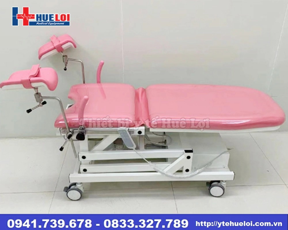 Giường khám sản khoa điều khiển bằng điện