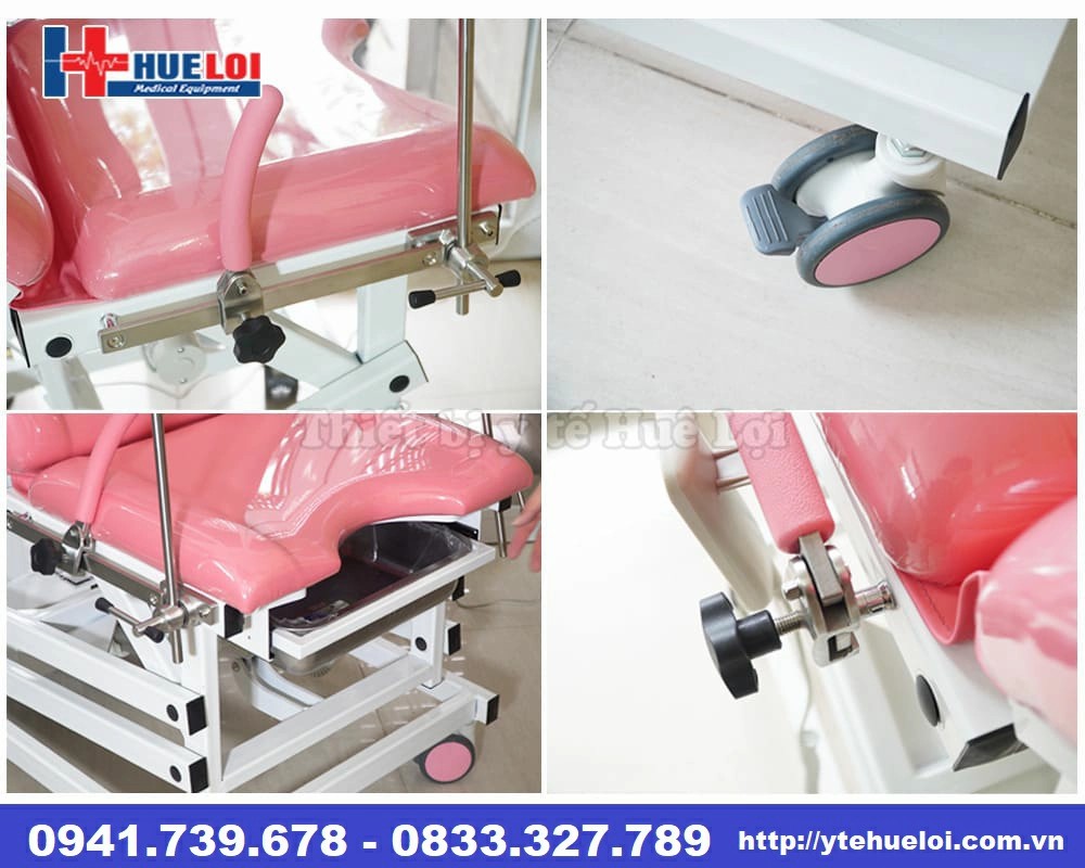 Giường khám sản khoa điều khiển bằng điện