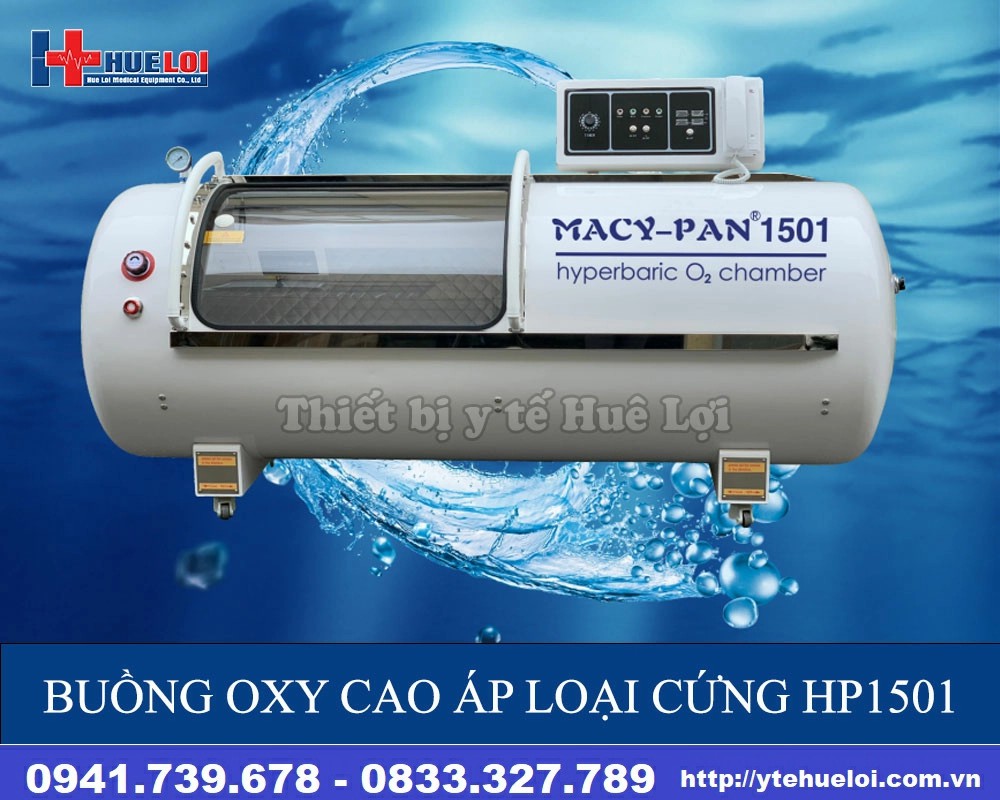 Buồng oxy cao áp loại cao cấp HP1501