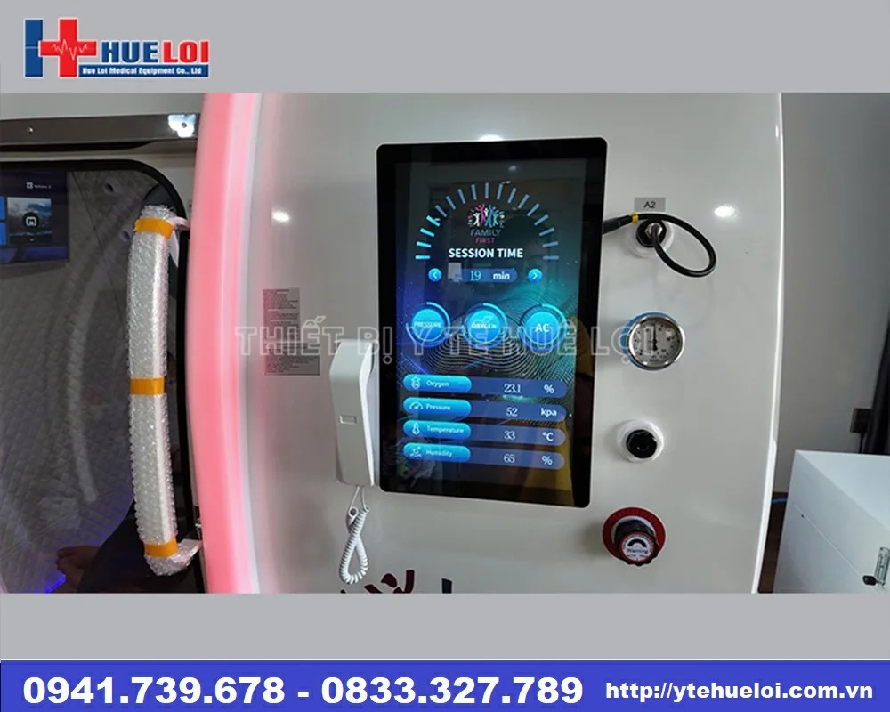buồng oxy cao áp một người ngồi
