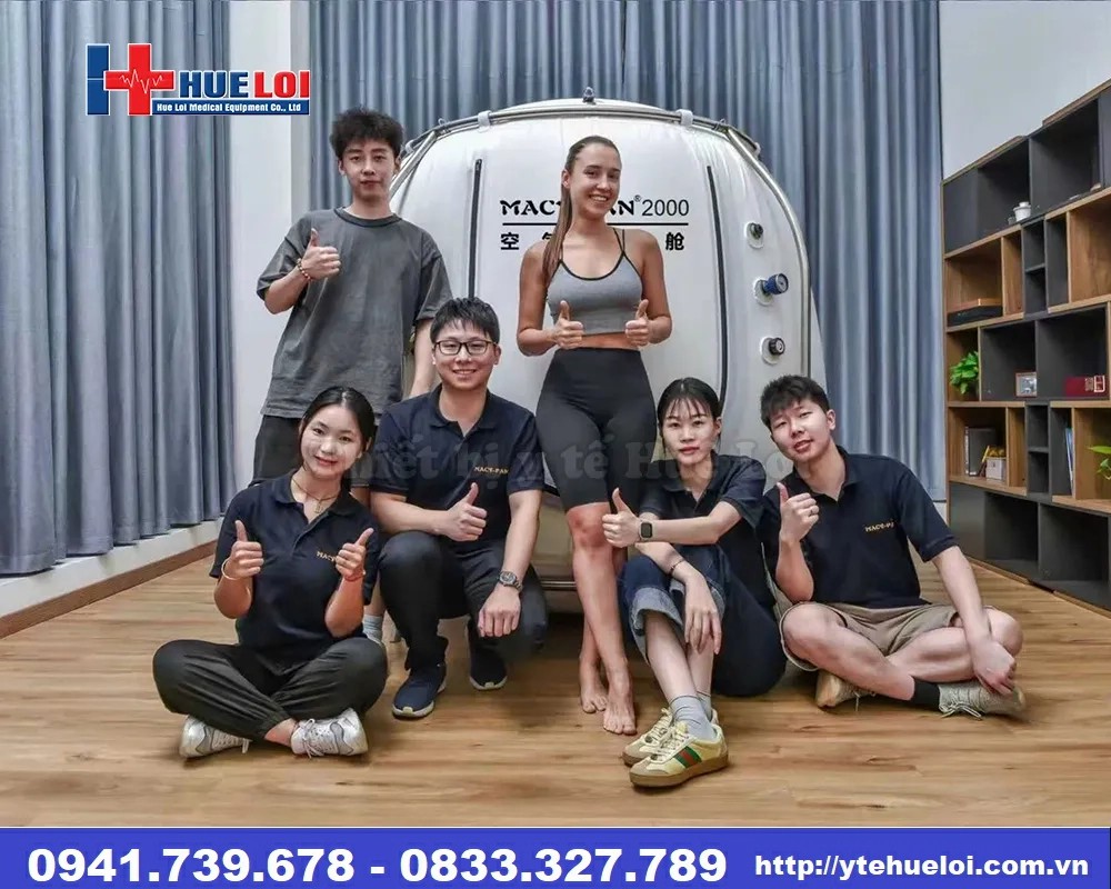 buồng oxy tăng áp nhiều người ngồi STM2000
