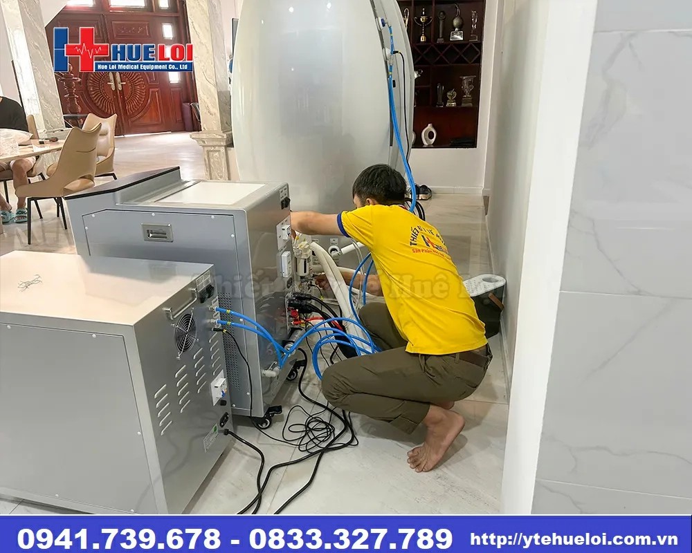 buồng oxy cao áp