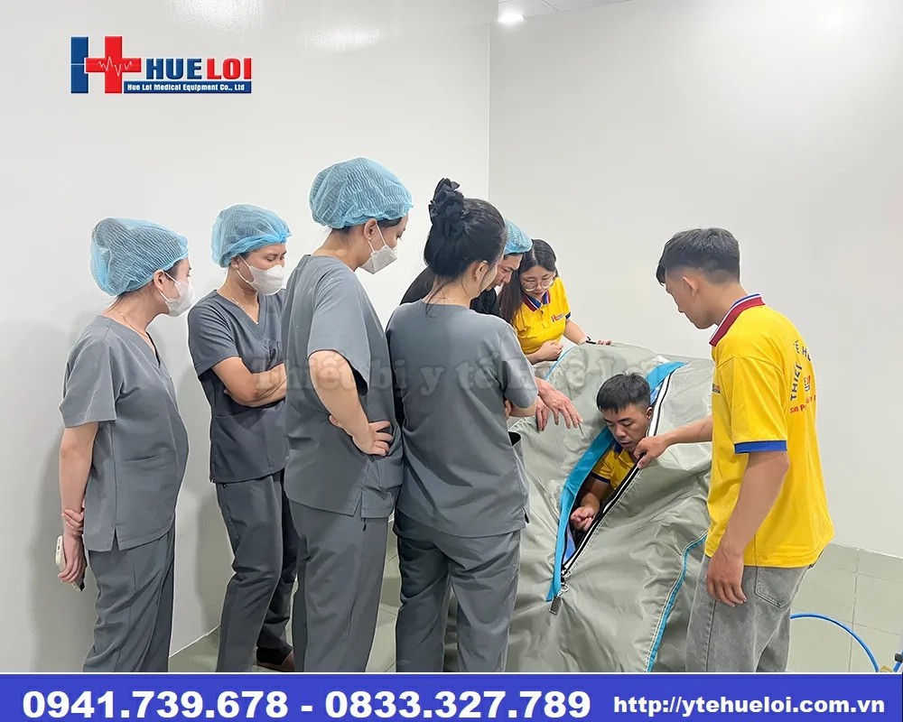 Buồng Oxy cao áp phục hồi sức khoẻ toàn diện