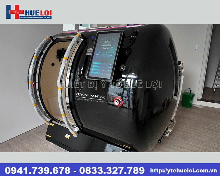 Buồng oxy tăng áp vỏ cứng nhiều người ngồi