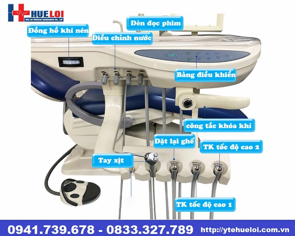 Ghế nhổ răng cao cấp