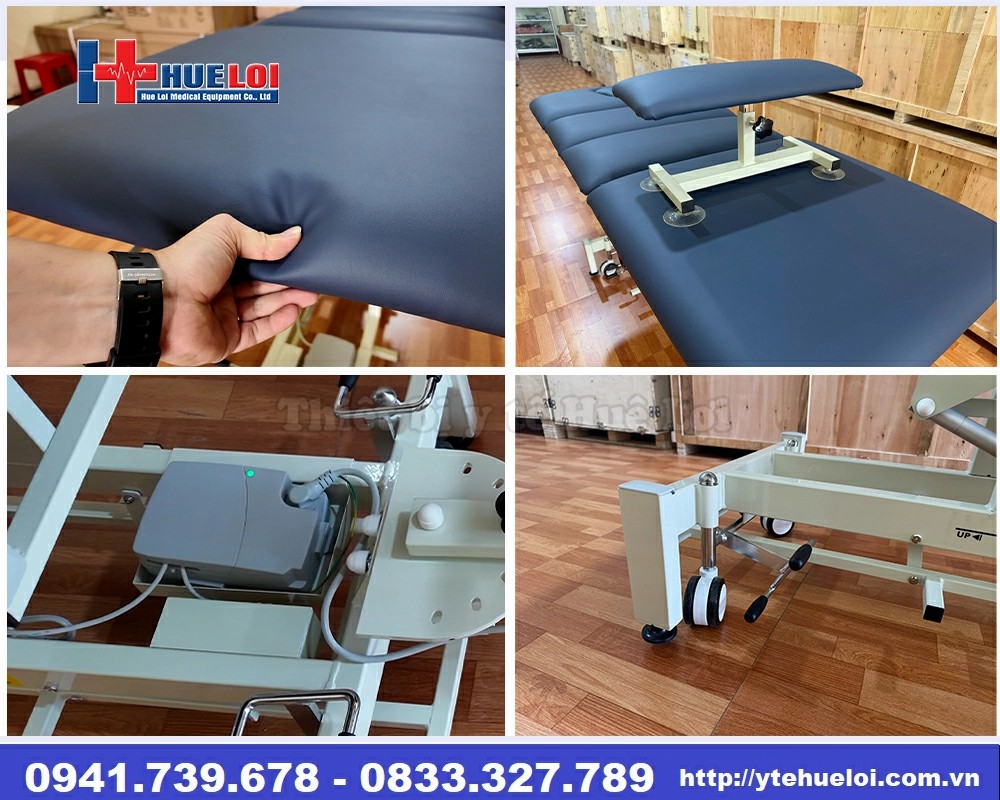giường kéo giãn cột sống cao cấp