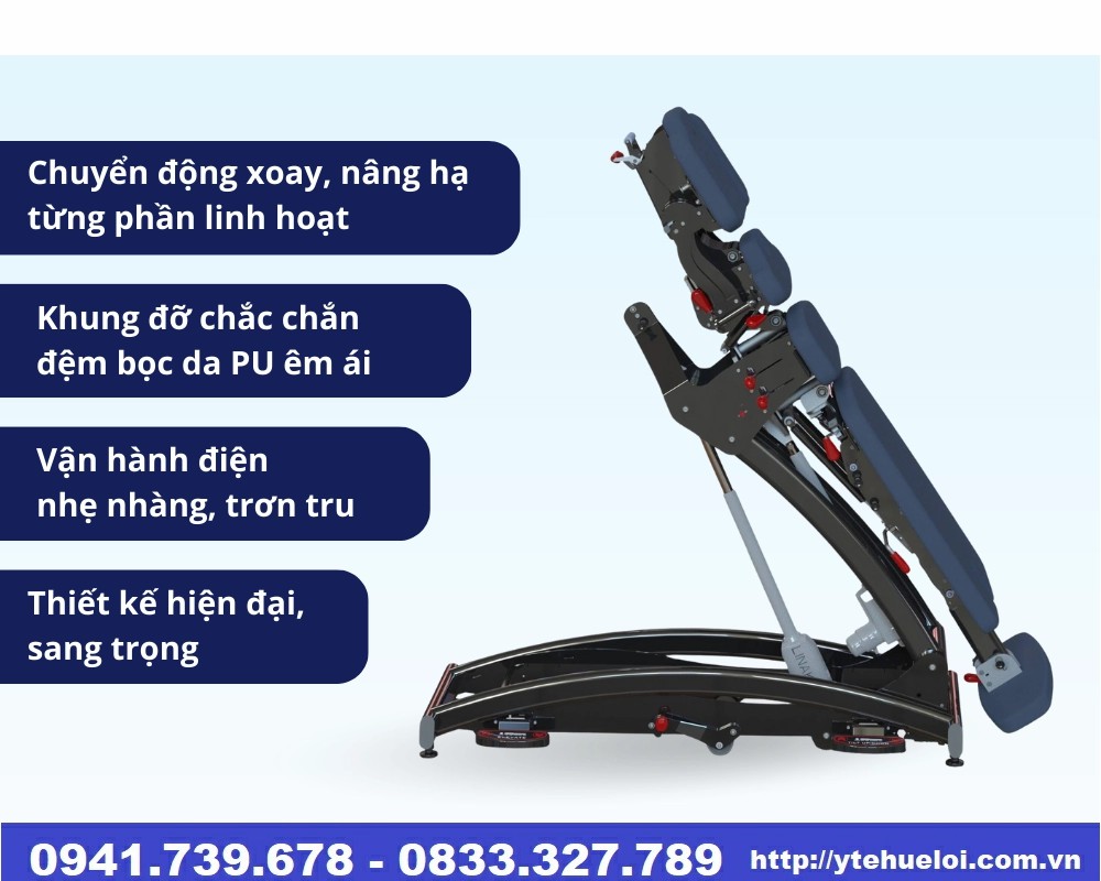 Giường tác động điện cao cấp