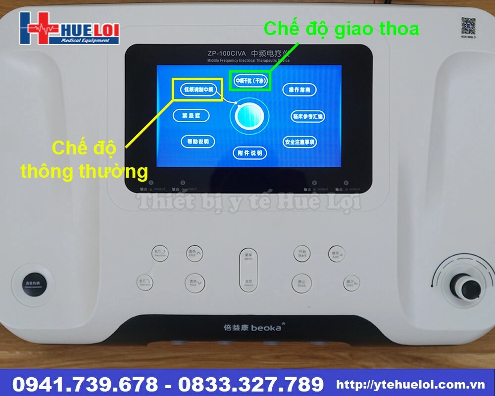 Máy điện xung cao cấp ZP-100CIVA
