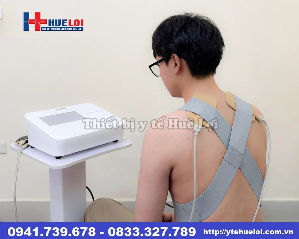 Máy điện xung trung tần giao thoa 4 kênh độc lập 