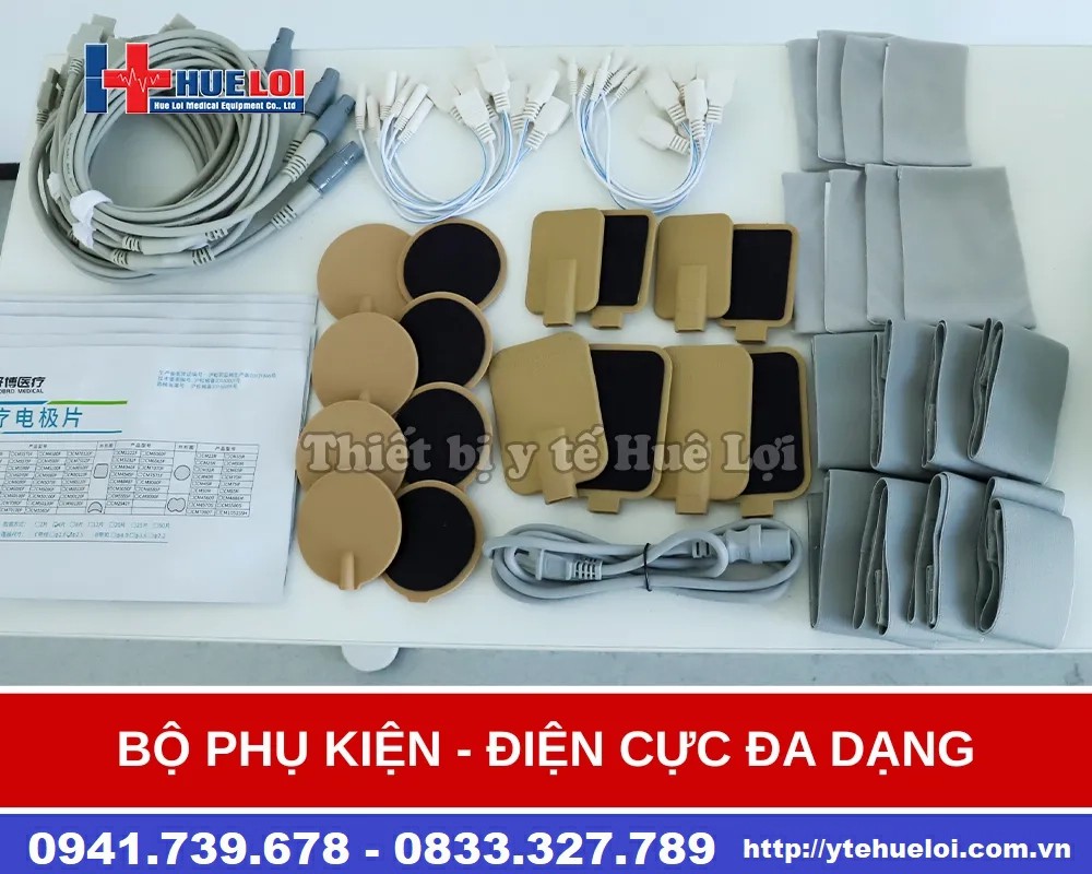 Máy điện xung trung tần giao thoa 4 kênh độc lập 