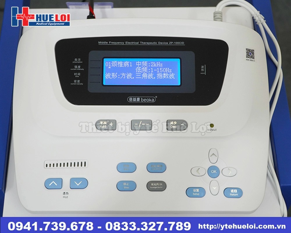 Máy điện xung điều trị ZP-100 CID