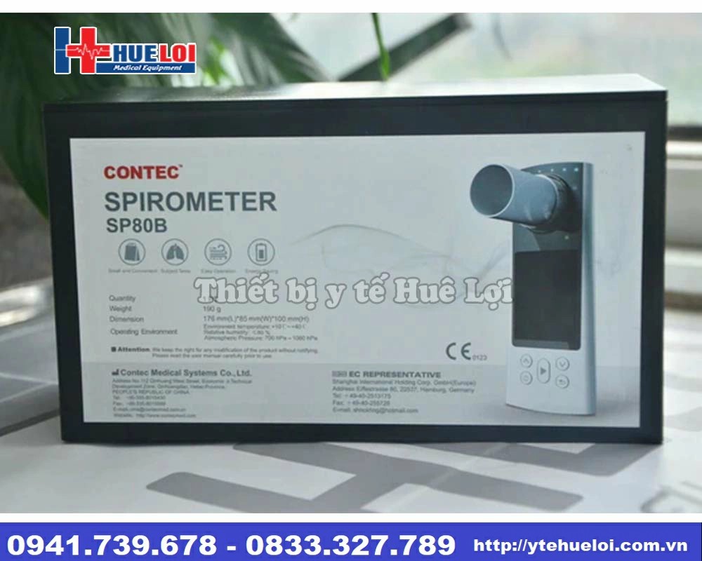 Máy đo chức năng hô hấp Contec SP80B