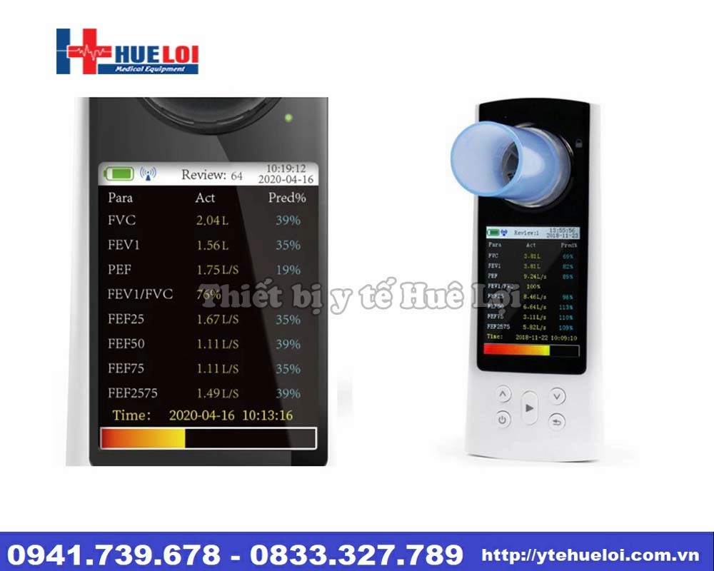 Máy đo chức năng hô hấp Contec SP80B