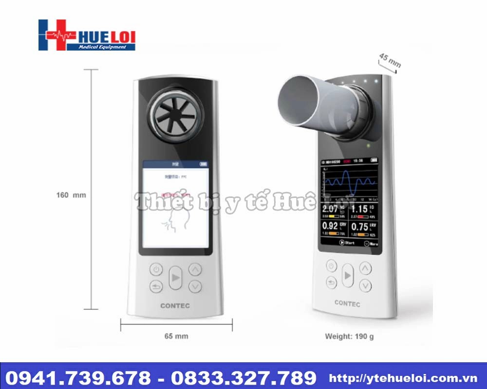 Máy đo chức năng hô hấp Contec SP80B