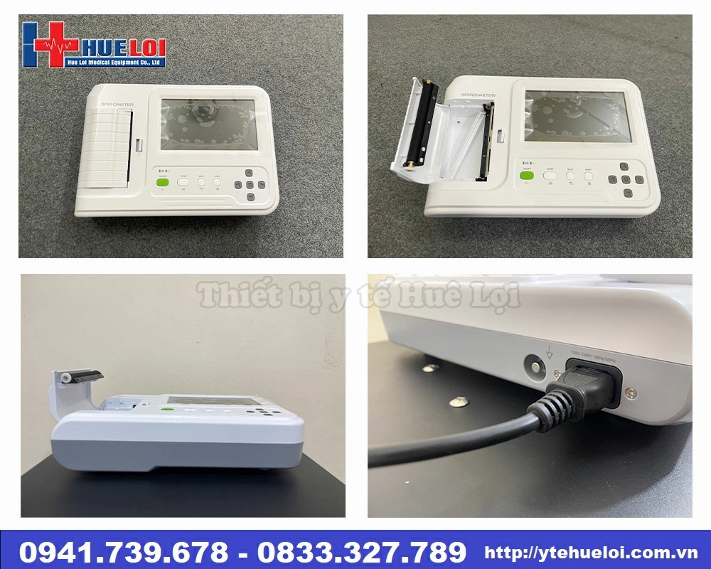 máy đo chức năng hô hấp để bàn CONTEC SP100