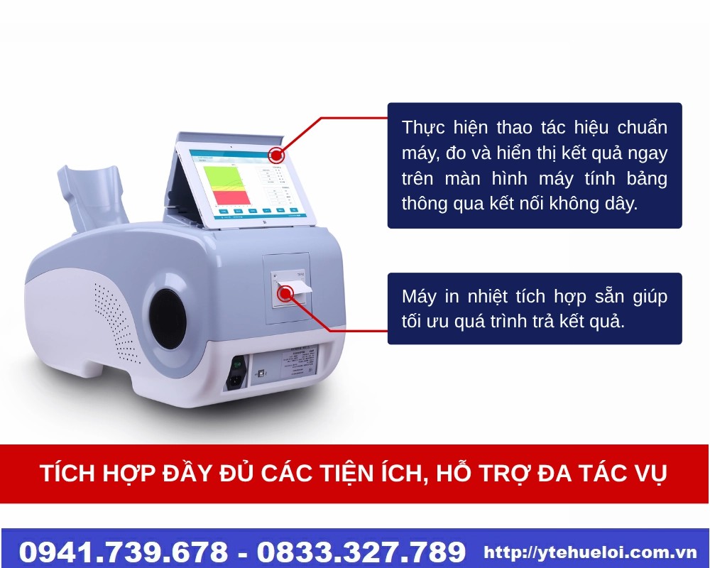 Máy kiểm tra loãng xương gót chân bằng sóng siêu âm