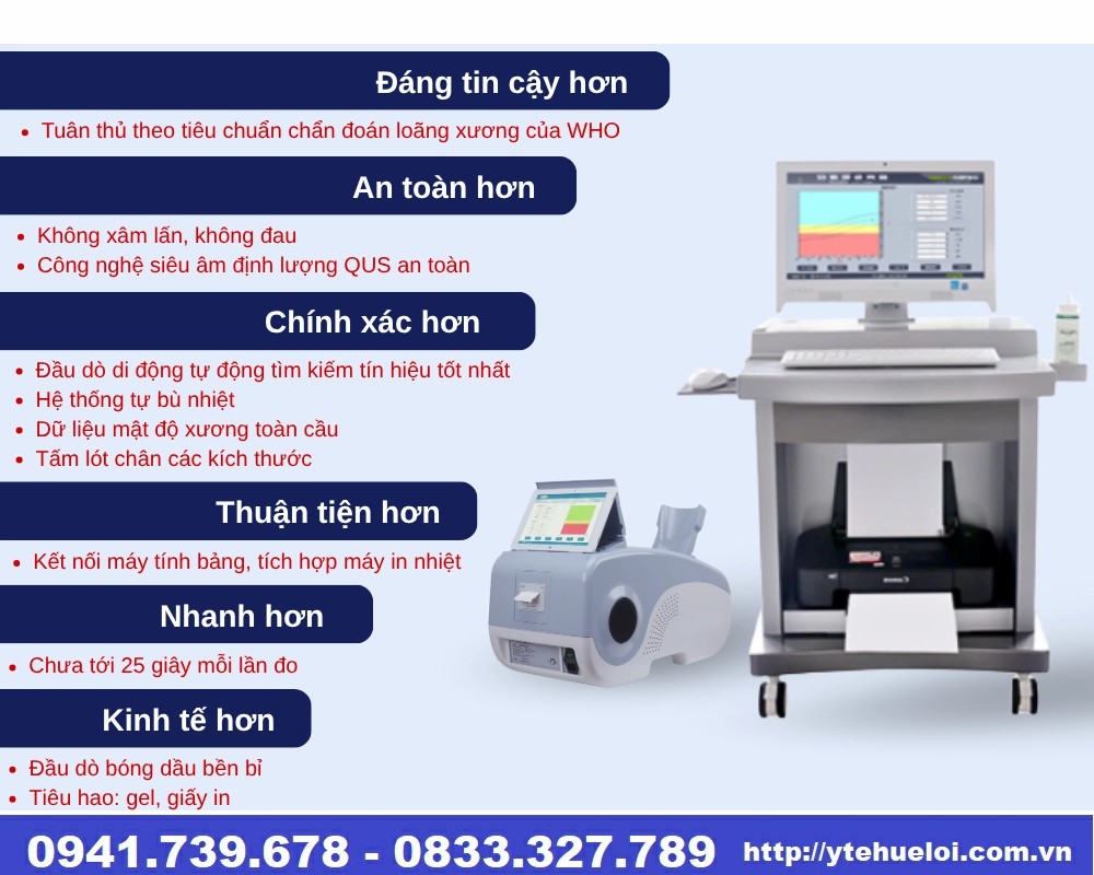 Máy kiểm tra loãng xương gót chân OSTEOKJ3000M