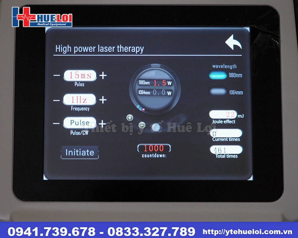 Máy laser trị liệu cường độ cao nhiều bước sóng