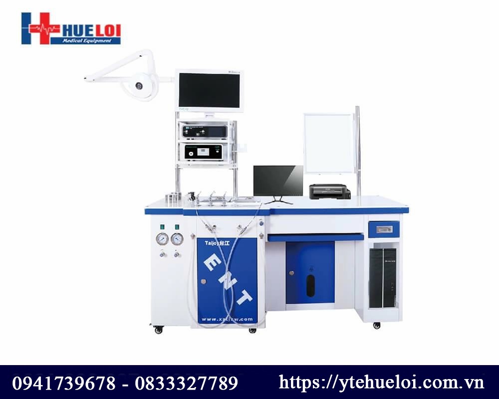 bàn khám và nội soi tai mũi họng