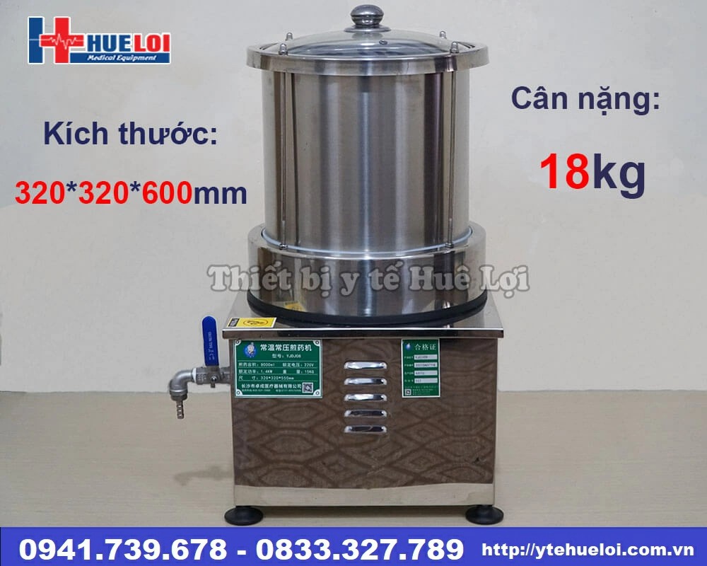 Máy sắc thuốc tự động mini loại 1 nồi đun