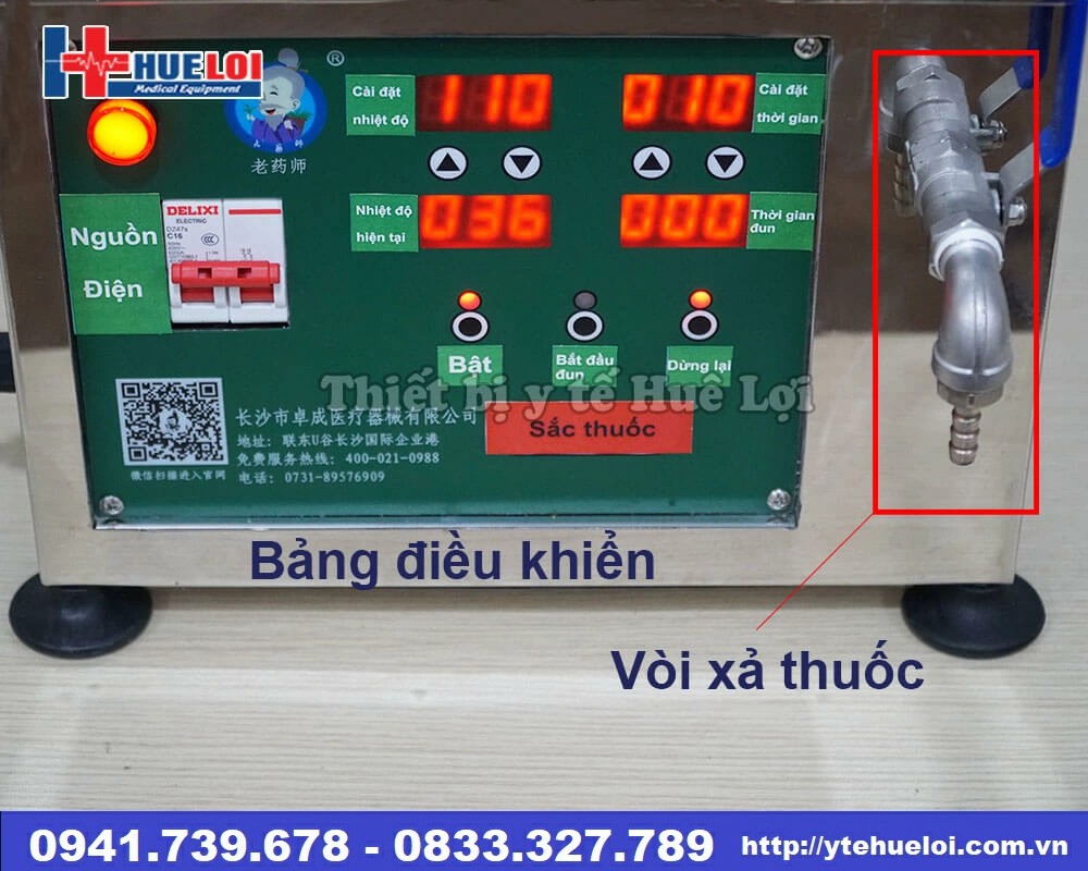 Máy nấu thuốc