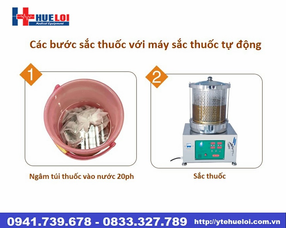 Máy nấu thuốc