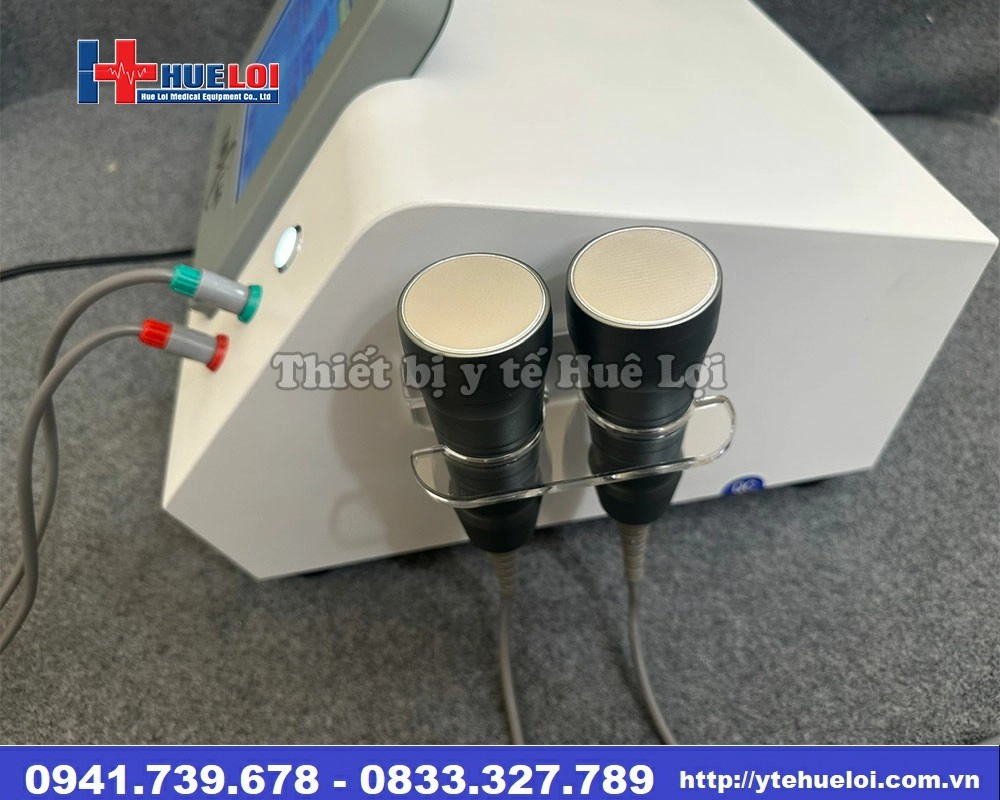 máy siêu âm trị liệu 2 đầu dò texua
