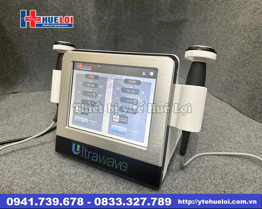 Máy siêu âm trị liệu 2 đầu
