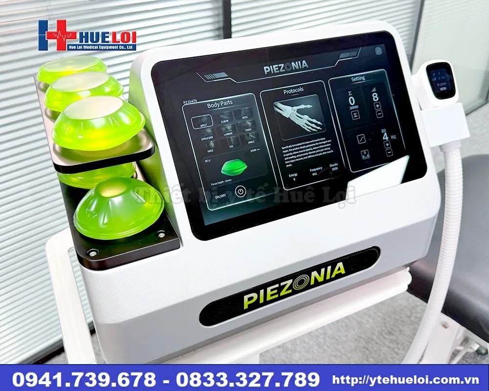 Máy sóng xung kích hội tụ áp điện Piezonia PZO-G1