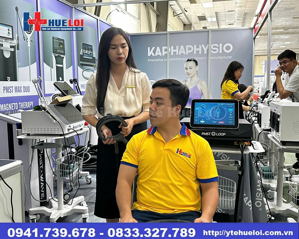 Máy sử dụng từ trường trị liệu toàn thân PMST