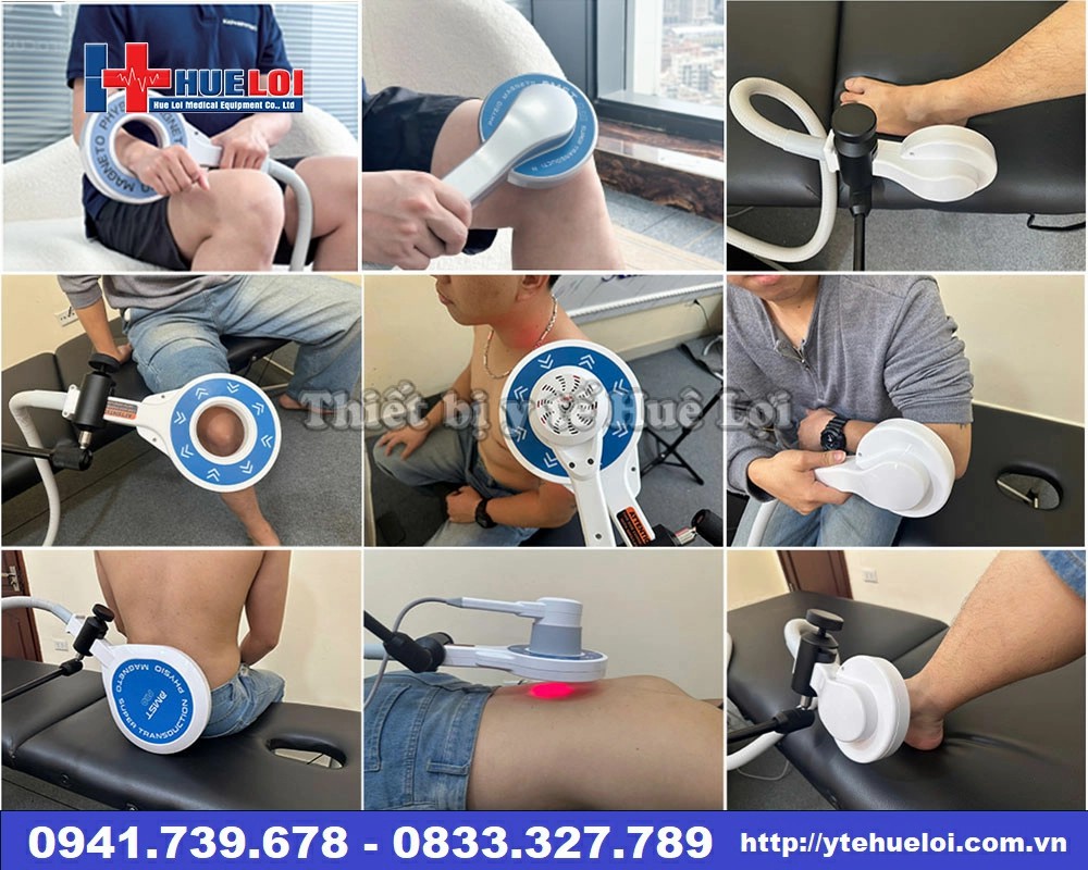 Máy trị liệu bằng từ trường 2 kênh PMST MAX DUO