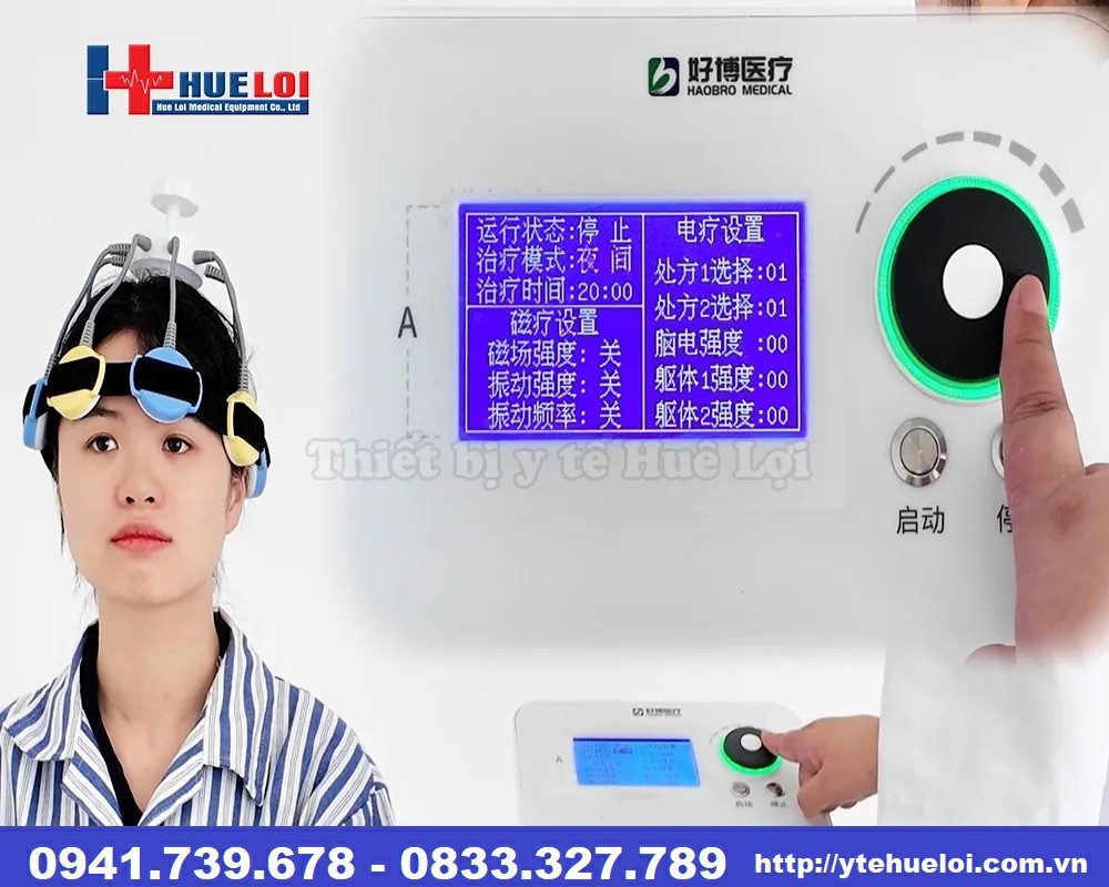 Máy kích thích não bằng điện từ trường