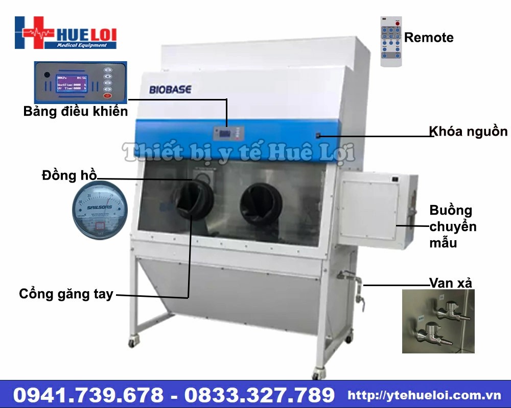 Tủ an toàn sinh học cấp III Biobase
