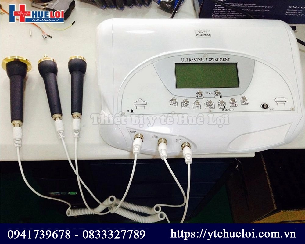 Máy siêu âm trị liệu 3 đầu dò