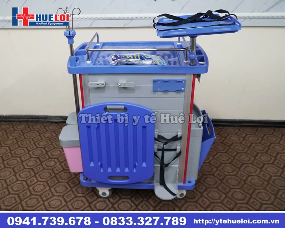 Xe đẩy thuốc y tế cao cấp