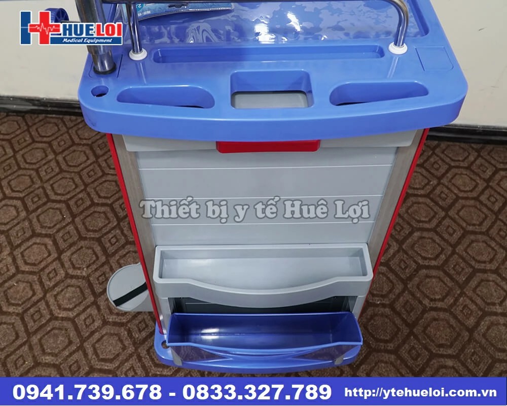 Xe đẩy thuốc y tế cao cấp